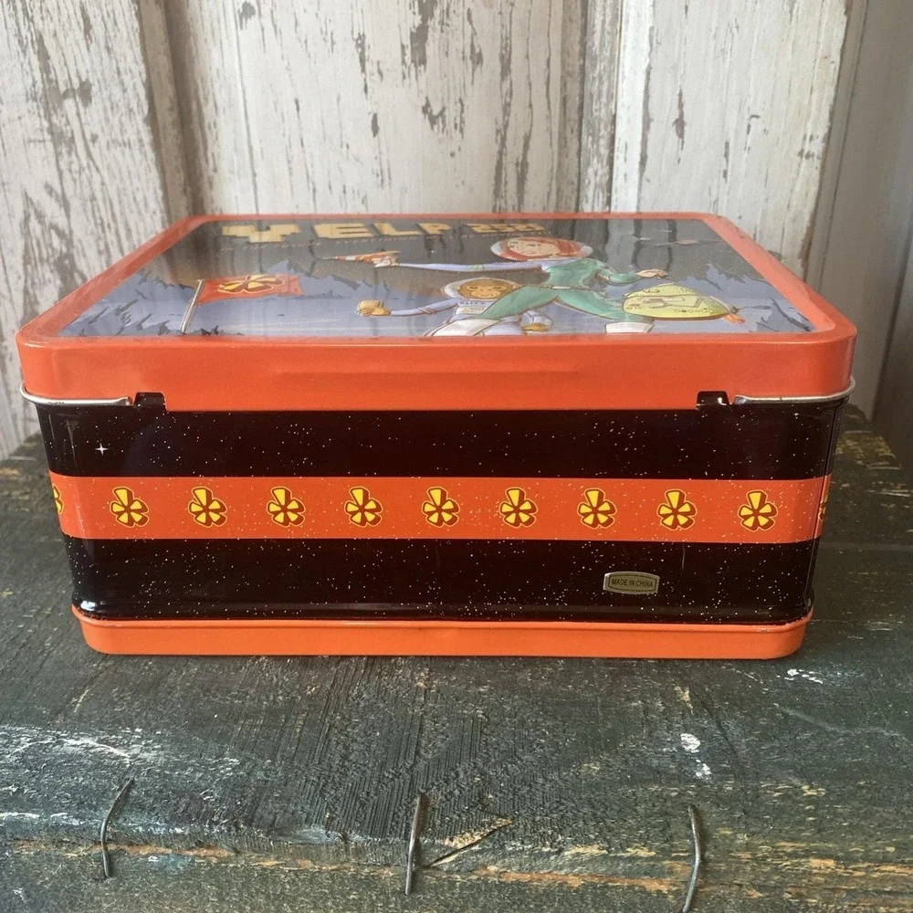Yelp 2525 Metal Lunch Box w/ Thermos (as seen on Big Bang‎ Theory)